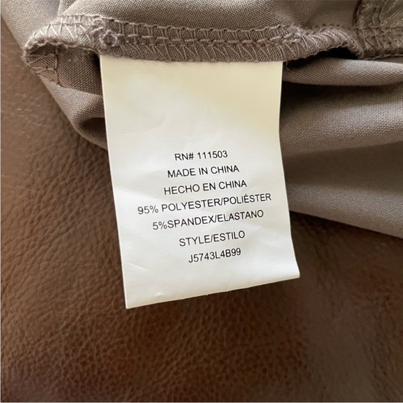 June & Hudson Metallic Top, Size L - Picture 6 of 6